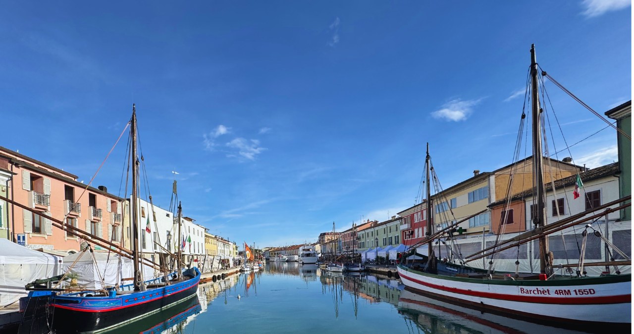 Włoskie Cesenatico. Mała Wenecja, która oddycha morzem