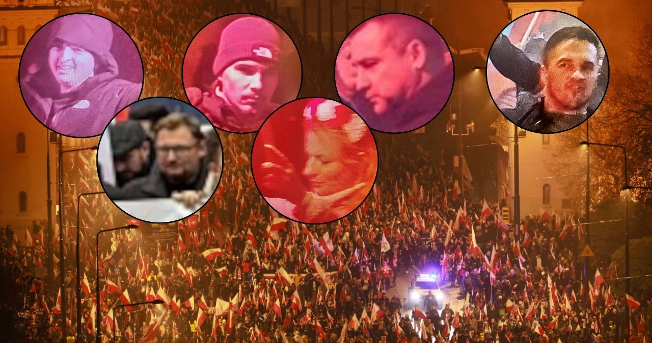 Marsz Niepodległości w Warszawie. Uczestnicy odpalali race, policja publikuje ich zdjęcia