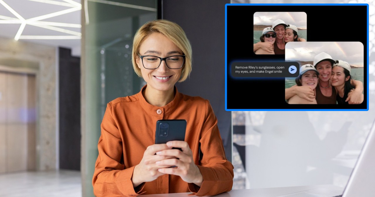 Nano Banana w Zdjęciach Google. AI przerobi twoje fotki