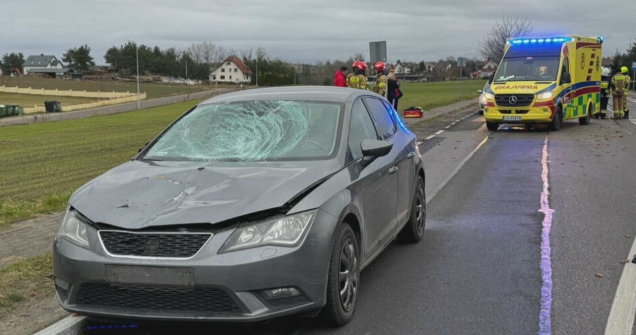 Lipnica. 15-latki potrącone na przejściu dla pieszych. Lądował LPR