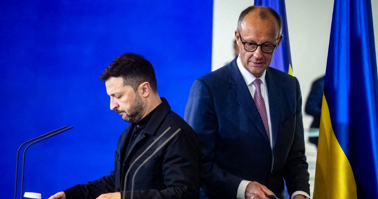 Kanclerz Niemiec apeluje do Zełenskiego. "Są potrzebni w swoim kraju"