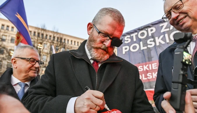 Braun chce przechytrzyć Kaczyńskiego. "Ludzie żyją tam z dziada pradziada"