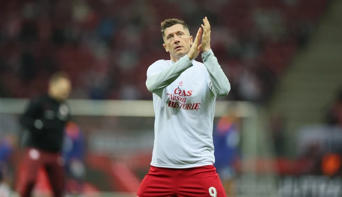 Minuty do meczu i nagle taki gest "Lewego" i spółki. Już jest o tym głośno