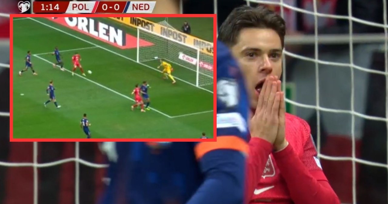 Pudło Zalewskiego, a Holendrzy w szoku. To była pierwsza akcja