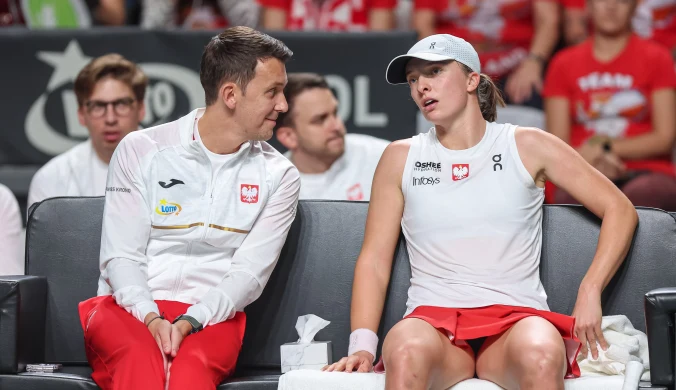 Kapitan "przyczepił się" do Świątek. Zaskakujący przebieg konferencji kadry