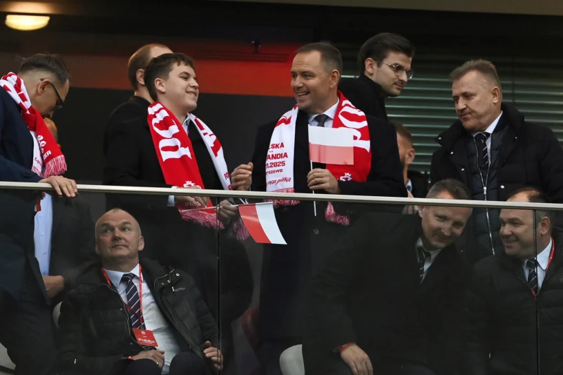 Było już po meczu, gdy Karol Nawrocki zabrał głos. Czuły gest prezydenta
