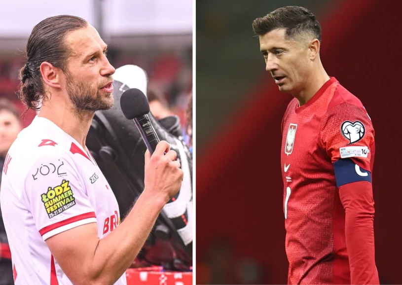 Burza wokół Lewandowskiego, Krychowiak nie wytrzymał. Nagle zaczął rapować