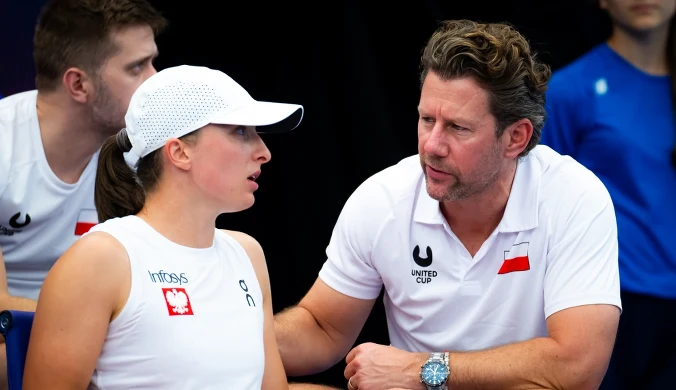 Radość Fissette'a zanim skończyła Świątek. Szok po meczu mistrzyni US Open