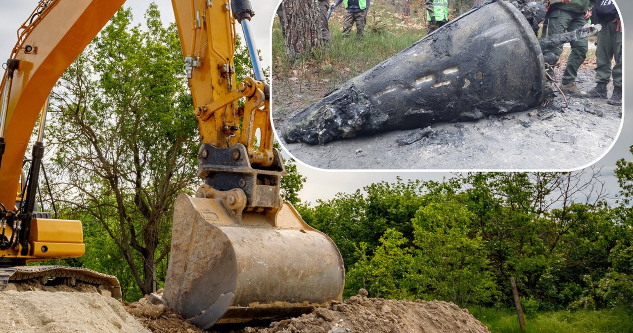 Niemiecka rakieta V-2 znaleziona na Podkarpaciu