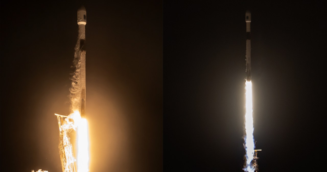 SpaceX wystrzeliło nowego satelitę ESA. 500. lot używanego Falcona 9