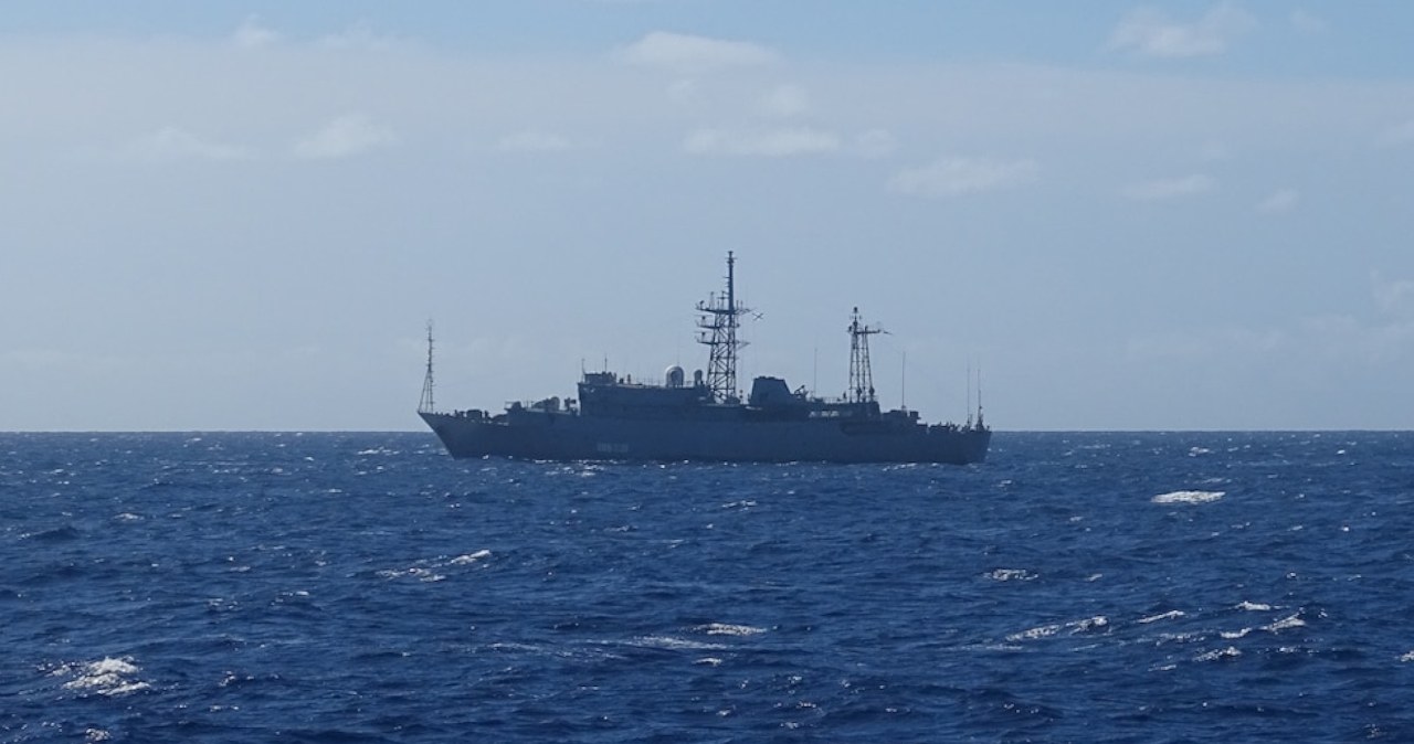 Rosyjski okręt u wybrzeży USA. Amerykanie w stanie gotowości