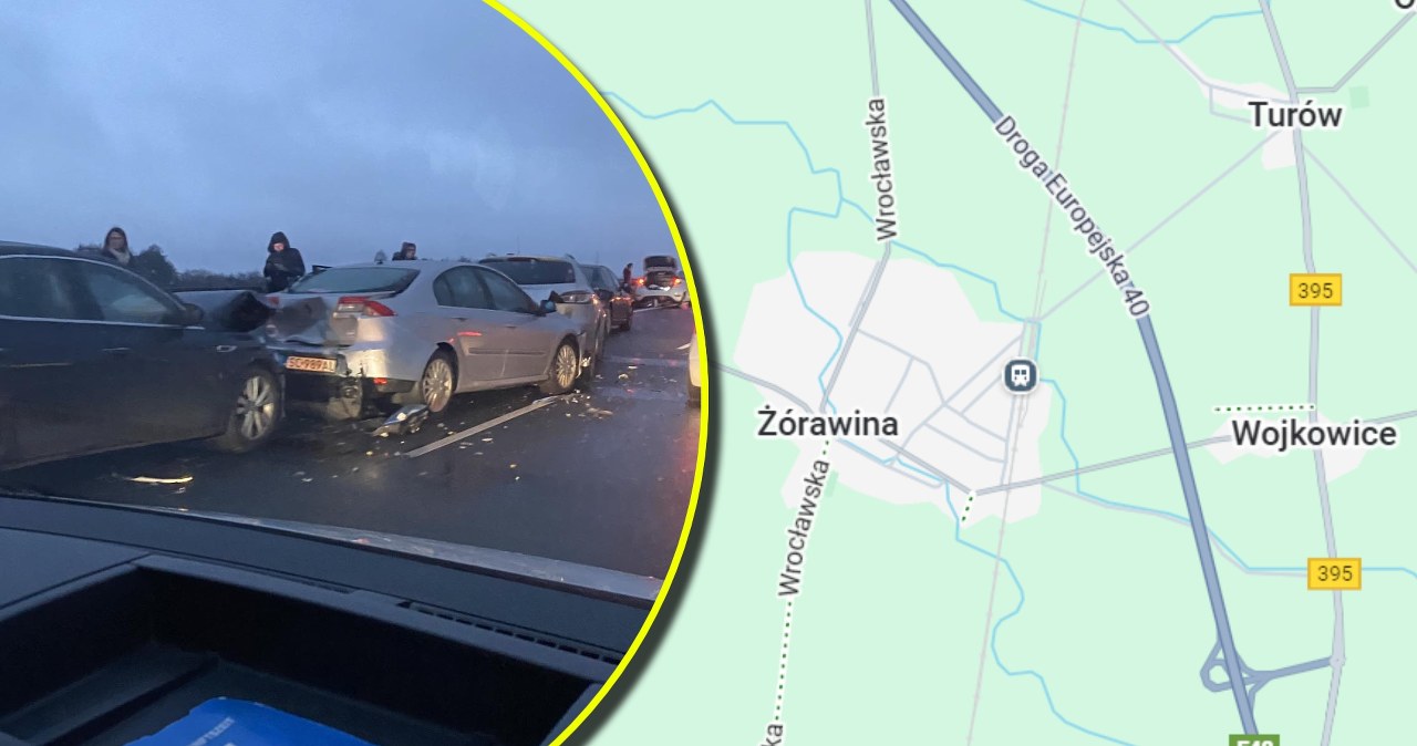 Karambol i kolizja na A4. Dzieliło je zaledwie 300 metrów