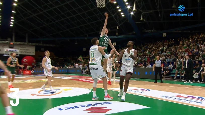 Najlepsze akcje 8. kolejki Orlen Basket Ligi [WIDEO]