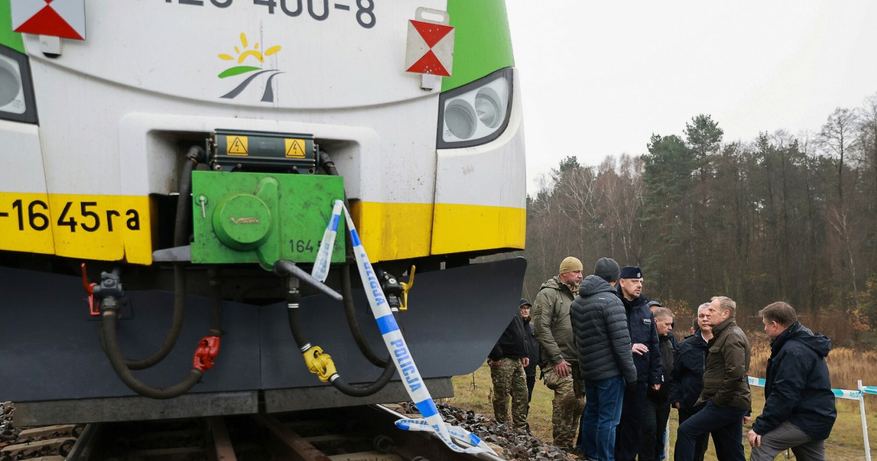 Dywersja na torach. Maszyniści "nie zawsze mogą zauważyć"