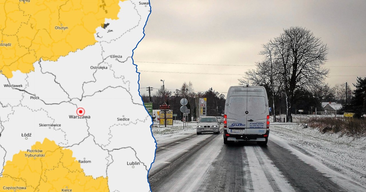 Coraz więcej ostrzeżeń przed zimowym zjawiskiem. Będzie niebezpiecznie