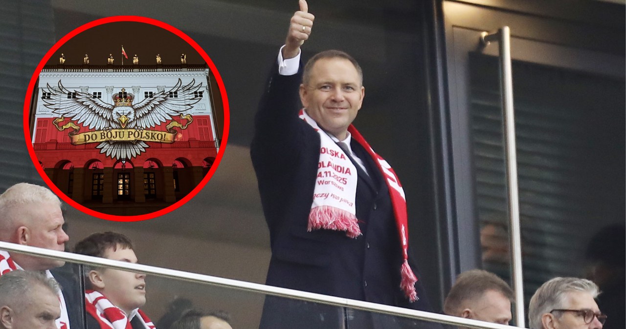 Afera z oprawą polskich kibiców. Jest reakcja Pałacu Prezydenckiego