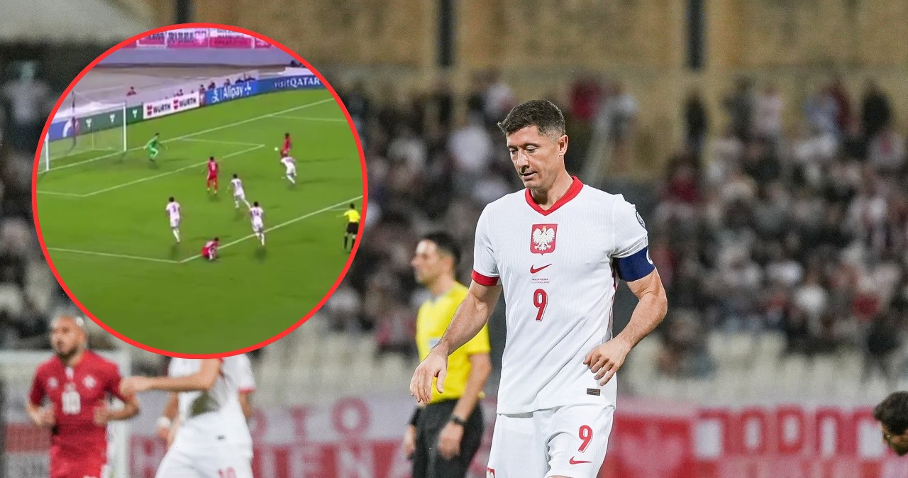 Festiwal błędów tuż po golu Lewandowskiego. Koszmar Polaków stał się faktem