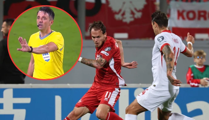 Pajac "ukradł" Polakom bramkę. Kontrowersyjna decyzja VAR-u w mecz z Maltą