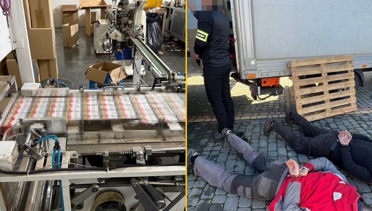 Gigantyczna akcja służb. Zlikwidowano nielegalne fabryki papierosów za 28 milionów złotych