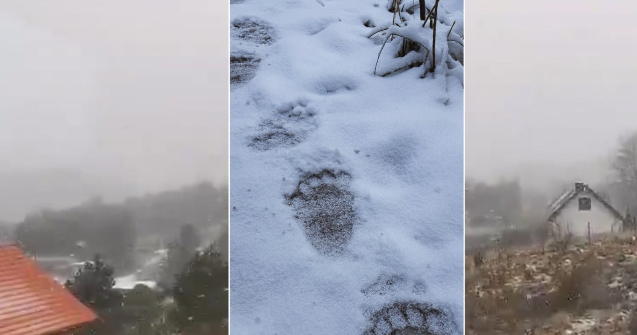 Zaczyna sypać w wielu miejscach. Pojawiają się nagrania