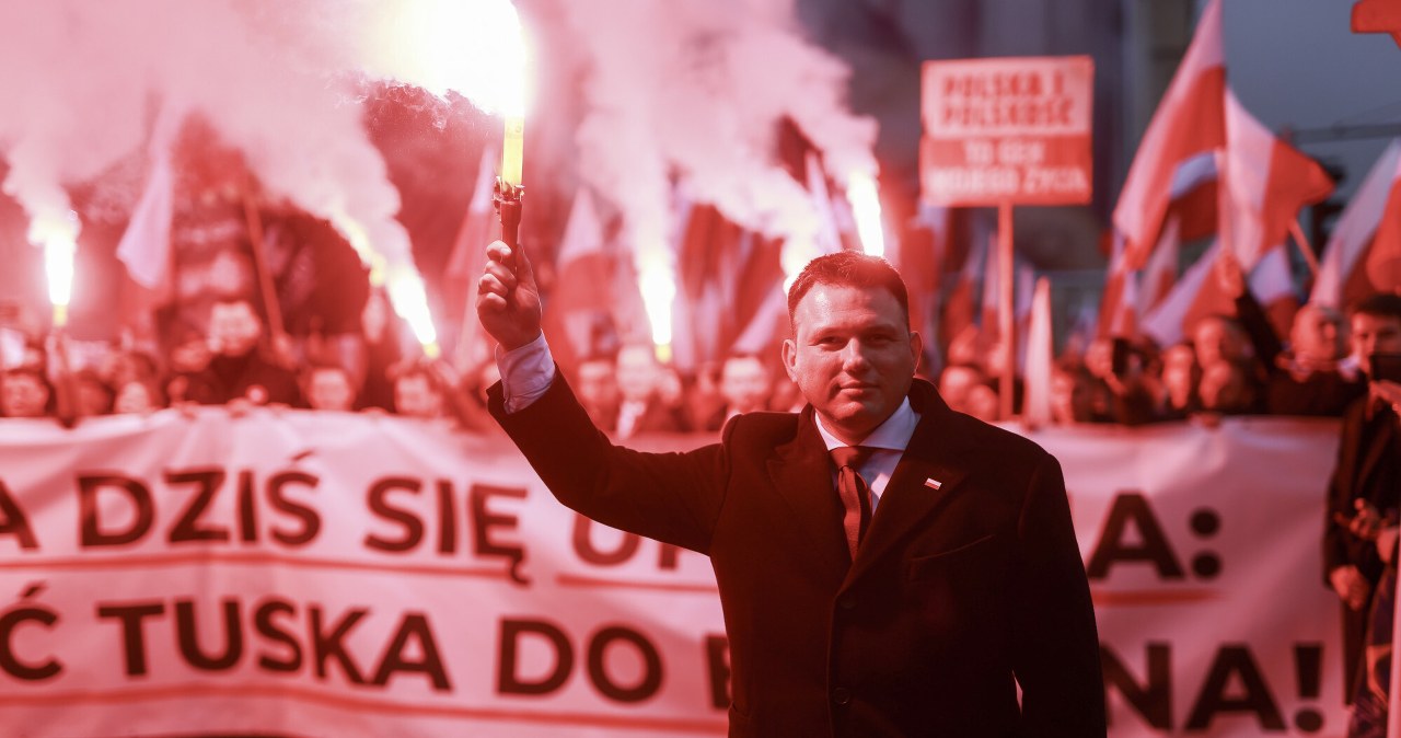 Ruch policji w sprawie Mentzena. Chodzi o zdarzenie z Marszu Niepodległości