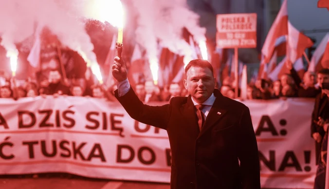 Ruch policji w sprawie Mentzena. Chodzi o zdarzenie z Marszu Niepodległości