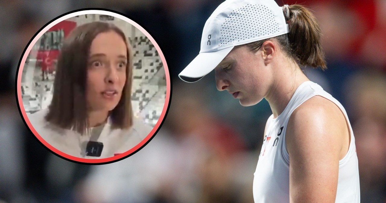 Świątek usłyszała to pytanie i zdębiała. Pięć sekund ciszy, musiała wybrnąć