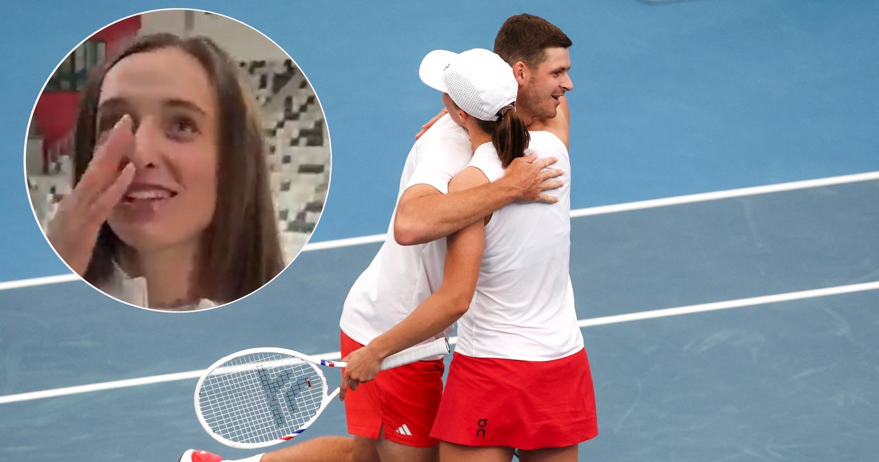 Nagle padło pytanie o Hurkacza, Świątek zbita z tropu. „O Jezu, serio?”