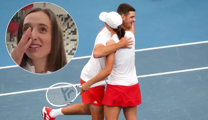 Nagle padło pytanie o Hurkacza, Świątek zbita z tropu. „O Jezu, serio?”