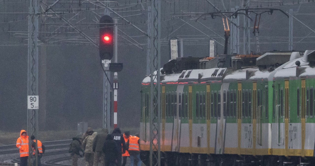 Nowe informacje ws. dywersji na kolei. Tak służby miały ustalić sprawców