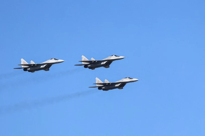 Poderwano polskie i sojusznicze myśliwce. "Stan najwyższej gotowości"