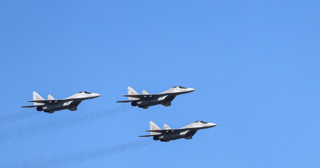 Poderwano polskie i sojusznicze myśliwce. "Stan najwyższej gotowości"