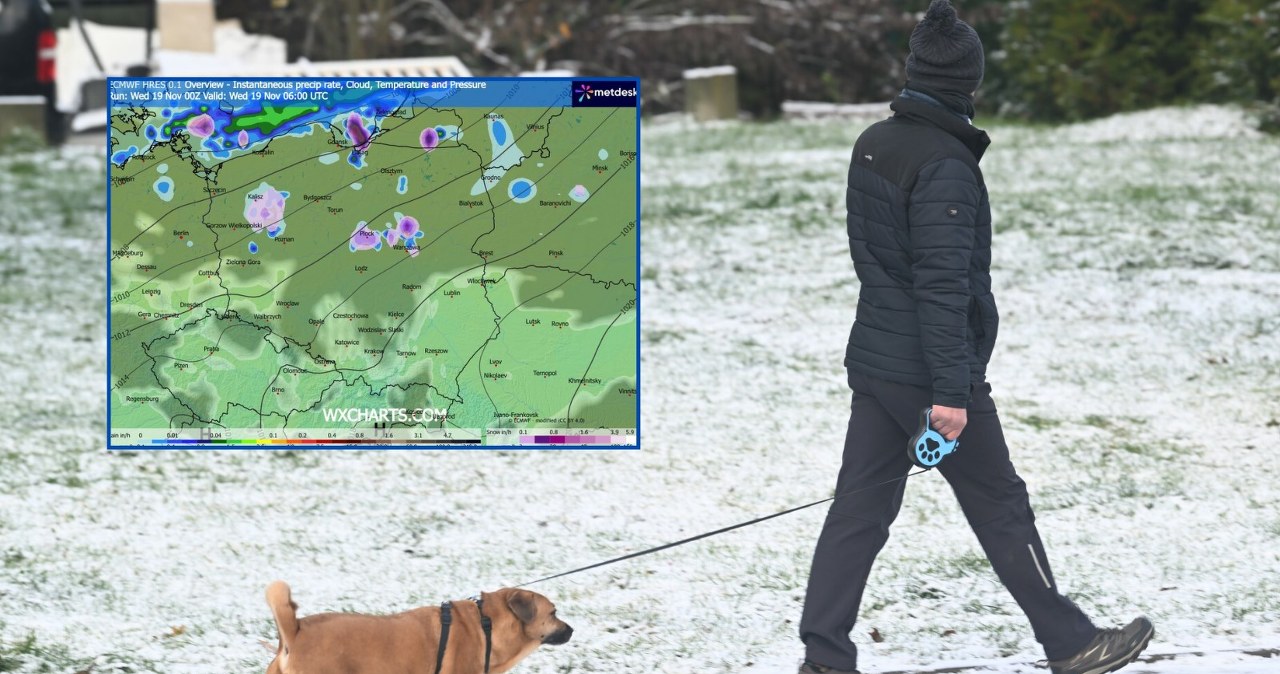 Poczujemy oddech zimy. Po zmroku siarczysty mróz