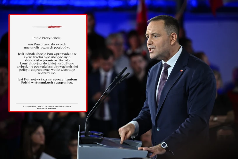 "Trzeba było ubiegać się o stanowisko premiera". Apel do Nawrockiego