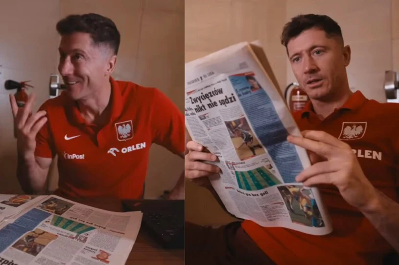Lewy nie mógł uwierzyć. Zaskakujące kulisy meczu Polaków. "Co Ty gadasz?!"