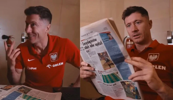 Lewy nie mógł uwierzyć. Zaskakujące kulisy meczu Polaków. "Co Ty gadasz?!"