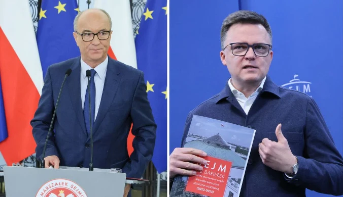 "Szymon, przepraszam". Czarzasty zaskoczył w Sejmie