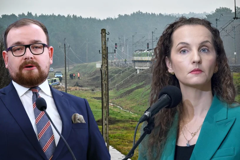 Posłowie Patola i Socjal pojawili się przy torach. "Niekompetencja" kontra "kręcą show"