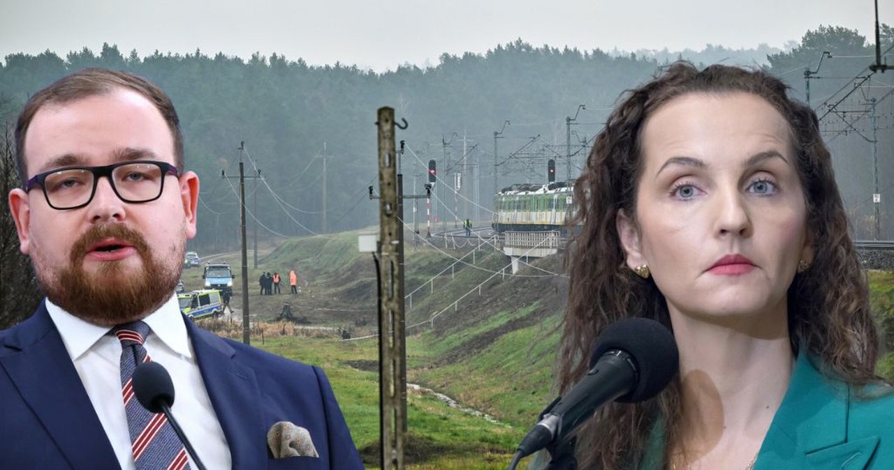 Posłowie PiS pojawili się przy torach. "Niekompetencja" kontra "kręcą show"