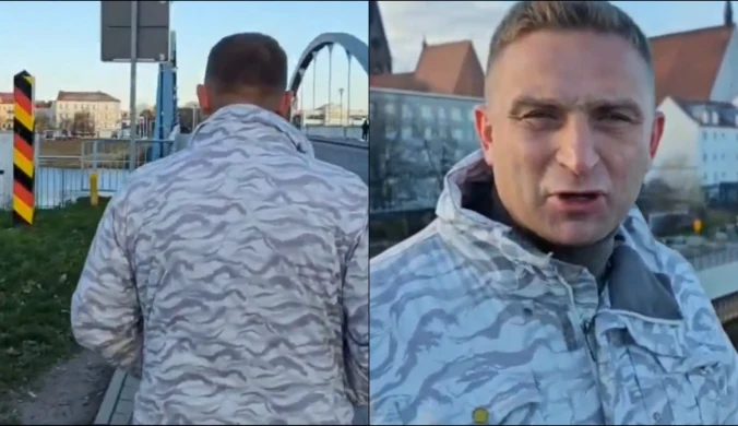 Bąkiewicz pojawił się w Niemczech. Sprawą zajmie się prokuratura