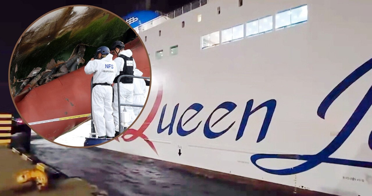 Wypadek promu pasażerskiego w Korei Południowej. Zatrzymano dwie osoby