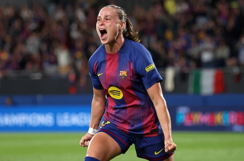 Pajor błyszczy w barwach "Barcy". najważniejszy gol, tak wyrwała cenny punkt