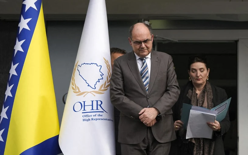 Skandal na Bałkanach. Polityk z Niemiec otrzymał wymowny "prezent"