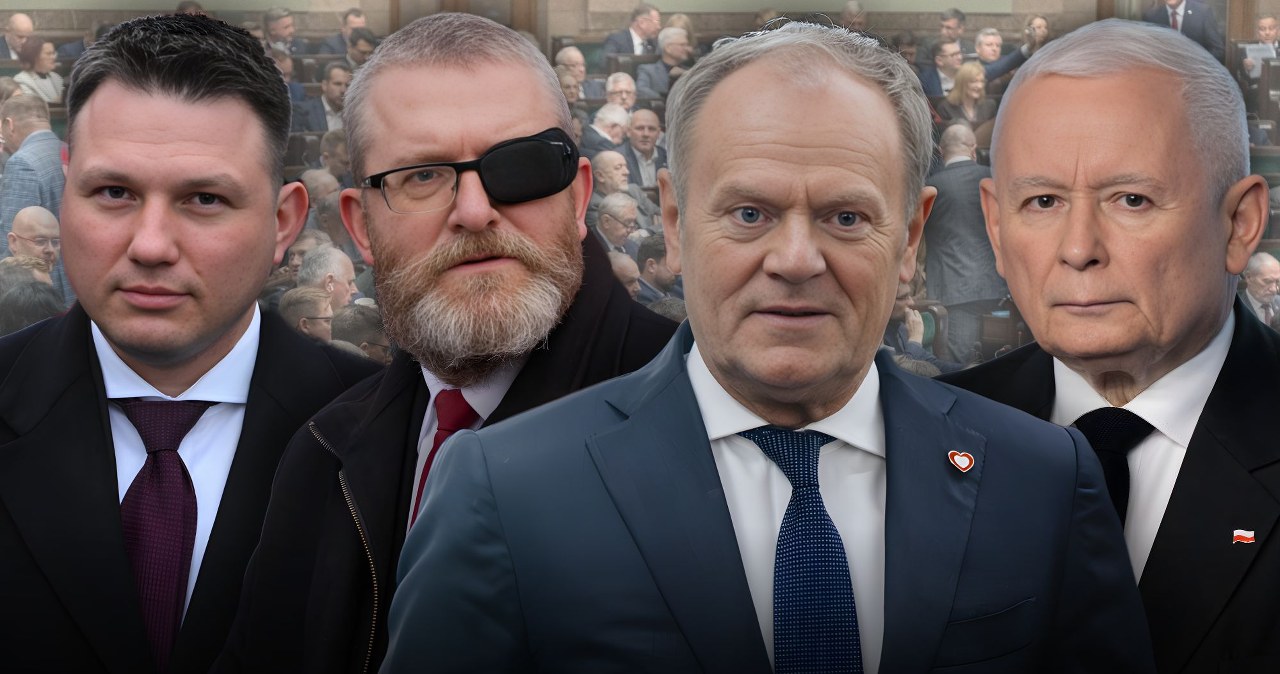 Pogłębia się strata do lidera, mijanka poza podium. Nowy sondaż partyjny