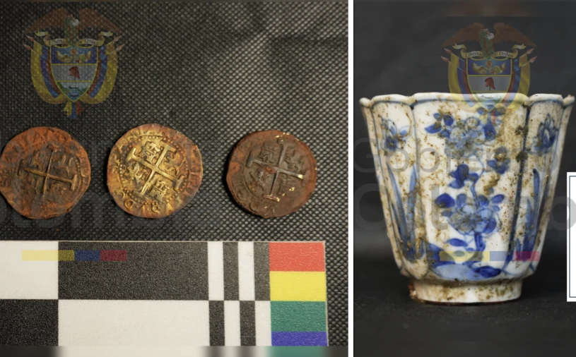 Spędziły w głębinach 300 lat. Pierwsze skarby z legendarnego "San Jose"