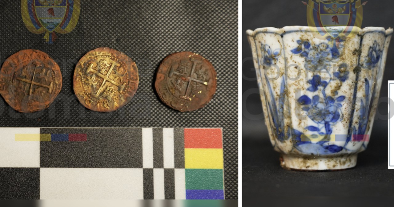 Spędziły w głębinach 300 lat. Pierwsze skarby z legendarnego "San Jose"