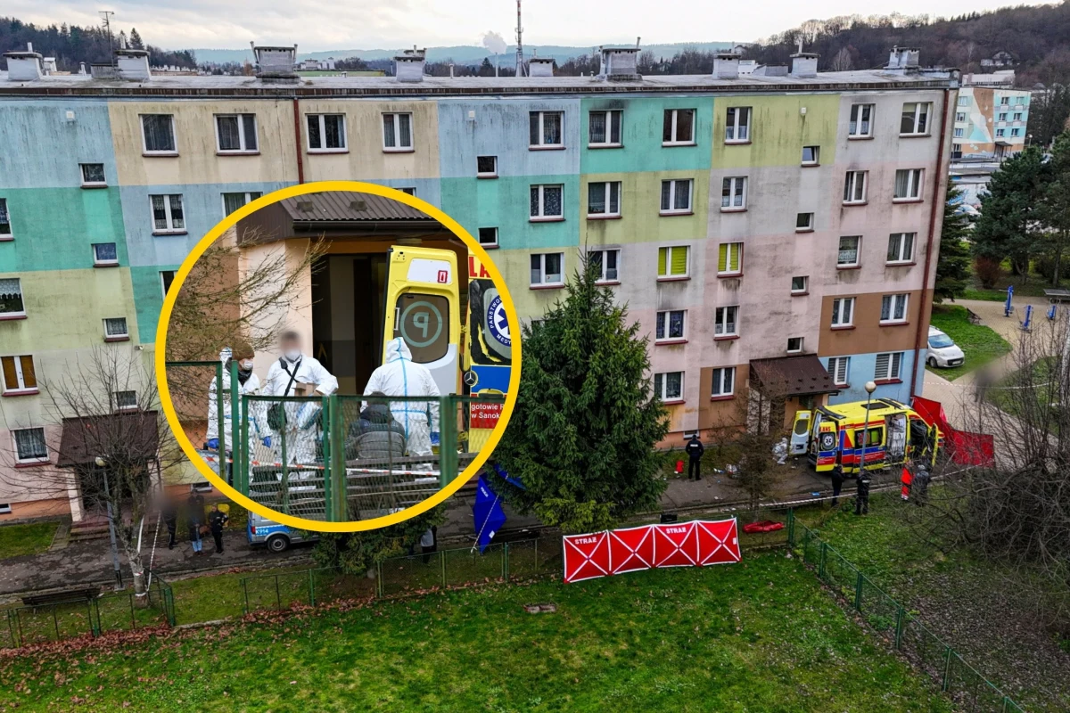 Prokuratura wszczęła śledztwo ws. wczorajszych tragicznych wydarzeń w Sanoku (woj. podkarpackie). Agresywny 46-latek zamknął się w mieszkaniu ze swoją matką, a później zaatakował policjantów i strażaków. Napastnik został śmiertelnie postrzelony. W mieszkaniu znaleziono ciało jego matki. 