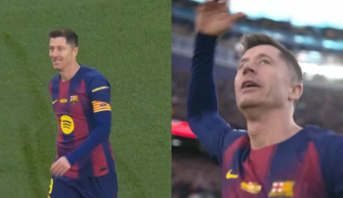 Niebywałe, co zrobił Lewy. Hiszpanie pieją z zachwytu. Tak nazwali Polaka