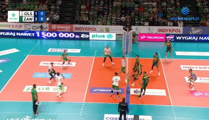 Lider nie zwalnia! Efektowne akcje Aluronu Warty Zawiercie [WIDEO]