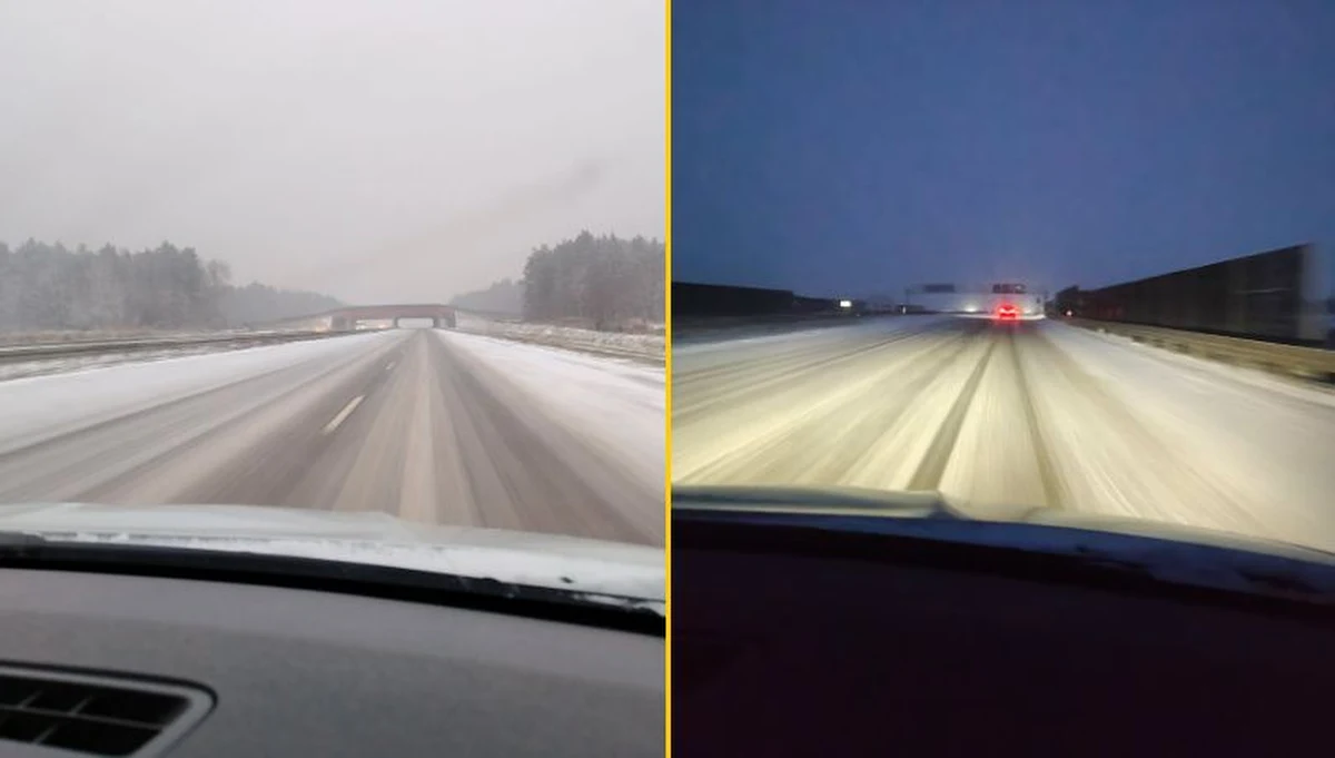 Intensywne opady śniegu na południu, w centralnej i wschodniej Polsce spowodowały kłopoty na drogach i kolei. Rano wiele tras nie było przejezdnych - m.in. w Małopolsce. Na drogach leżał śnieg. Drogowców natomiast nie było widać. W wypadkach spowodowanych ciężkimi warunkami w Małopolsce ranne zostały dwie osoby. Atak zimy spowodował też gigantyczne problemy na kolei. O godz. 13 jeden z pociągów był opóźniony o 240 minut. Na Podkarpaciu z powodu ataku zimy prądu w niedzielę rano nie miało 134 tys. odbiorców. Później ta liczba zmalała. 